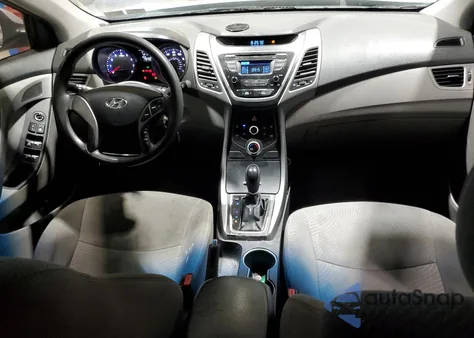 2014 Hyundai Elantra Se z USA, uszkodzony, nr VIN 5NPDH4AE1EH504529